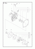 Jonsered BC2255 - Brushcutter (2011-01) Listas de piezas de repuesto y dibujos CLUTCH