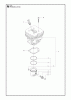 Jonsered BC2256 - Brushcutter (2011-01) Listas de piezas de repuesto y dibujos CYLINDER PISTON