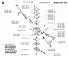 Jonsered GR2026 - String/Brush Trimmer (2000-10) Listas de piezas de repuesto y dibujos CARBURETOR DETAILS