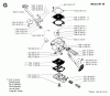 Jonsered RS41 - String/Brush Trimmer (1993-05) Listas de piezas de repuesto y dibujos CARBURETOR DETAILS