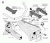 Jonsered RS41 - String/Brush Trimmer (1993-05) Listas de piezas de repuesto y dibujos HANDLE CONTROLS
