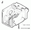 Jonsered RS44 - String/Brush Trimmer (2001-03) Listas de piezas de repuesto y dibujos CRANKCASE