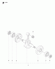 Jonsered MC2255 - String/Brush Trimmer (2008-07) Listas de piezas de repuesto y dibujos CRANKSHAFT