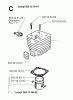 Jonsered RS51 - String/Brush Trimmer (1998-03) Listas de piezas de repuesto y dibujos CYLINDER PISTON