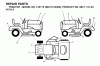 Jonsered LT2115 (96011012300) - Lawn & Garden Tractor (2006-01) Listas de piezas de repuesto y dibujos DECALS