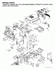 Jonsered LT2115 CM (96061008000) - Lawn & Garden Tractor (2006-04) Listas de piezas de repuesto y dibujos CHASSIS ENCLOSURES