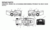 Jonsered LT2122 CMA2 (96061008600) - Lawn & Garden Tractor (2006-04) Listas de piezas de repuesto y dibujos DECALS