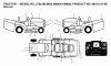 Jonsered LT221 CMA2 - Lawn & Garden Tractor (2007-02) Listas de piezas de repuesto y dibujos DECALS