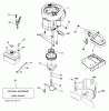 Jonsered LT2213 CA (96051001901) - Lawn & Garden Tractor (2011-04) Listas de piezas de repuesto y dibujos ENGINE
