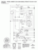 Jonsered LT2216 (96041005600) - Lawn & Garden Tractor (2007-04) Listas de piezas de repuesto y dibujos SCHEMATIC