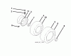 Jonsered LT2216 (96041010104) - Lawn & Garden Tractor (2011-01) Listas de piezas de repuesto y dibujos WHEELS TIRES