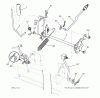 Jonsered LT2216 (96041010206) - Lawn & Garden Tractor (2012-08) Listas de piezas de repuesto y dibujos MOWER LIFT / DECK LIFT