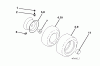 Jonsered LT2216 CMA2 (96061028300) - Lawn & Garden Tractor (2010-01) Listas de piezas de repuesto y dibujos WHEELS TIRES