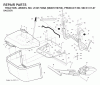 Jonsered LT2217 CMA (96061019700) - Lawn & Garden Tractor (2007-01) Listas de piezas de repuesto y dibujos BAGGER