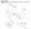 Jonsered LT2217 CMA (96061019701) - Lawn & Garden Tractor (2007-05) Listas de piezas de repuesto y dibujos MOWER LIFT / DECK LIFT