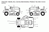 Jonsered LT2218 A (96041003500) - Lawn & Garden Tractor (2007-03) Listas de piezas de repuesto y dibujos DECALS