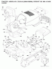 Jonsered LT2218 A2 (96041005900) - Lawn & Garden Tractor (2007-06) Listas de piezas de repuesto y dibujos CHASSIS ENCLOSURES