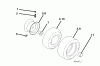 Jonsered LT2223 CMA2 (96061026800) - Lawn & Garden Tractor (2010-01) Listas de piezas de repuesto y dibujos WHEELS TIRES