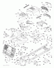 Jonsered LT2316 CM (96051002000) - Lawn & Garden Tractor (2011-03) Listas de piezas de repuesto y dibujos CHASSIS ENCLOSURES