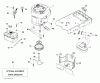 Jonsered LT2316 CM (96051002000) - Lawn & Garden Tractor (2011-03) Listas de piezas de repuesto y dibujos ENGINE