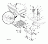 Jonsered LT2316 CM (96051002001) - Lawn & Garden Tractor (2011-07) Listas de piezas de repuesto y dibujos SEAT