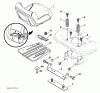 Jonsered LT2317 CMA2 (96051008001) - Lawn & Garden Tractor (2013-01) Listas de piezas de repuesto y dibujos SEAT