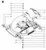 Jonsered 446 R - Walk-Behind Mower (1995-01) Listas de piezas de repuesto y dibujos FRAME #1