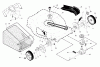 Jonsered 961480021 (96148002100) - Walk-Behind Mower (2010-12) Listas de piezas de repuesto y dibujos DRIVE