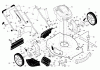 Jonsered 961480030 (96148003000) - Walk-Behind Mower (2011-12) Listas de piezas de repuesto y dibujos FRAME