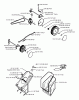 Jonsered LM2148CMDE - Walk-Behind Mower (2003-01) Listas de piezas de repuesto y dibujos DRIVE