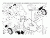 Jonsered LM2153CMDAE (96141016702) - Walk-Behind Mower (2009-09) Listas de piezas de repuesto y dibujos PRODUCT COMPLETE #1