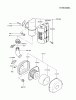 Kawasaki Motoren FG150R-AS00 - Kawasaki FG150R 4-Stroke Engine Listas de piezas de repuesto y dibujos AIR-FILTER/MUFFLER