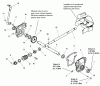 Murray ST9528 (1694998) - Frontier 28" Dual Stage Snow Thrower (2006) Listas de piezas de repuesto y dibujos Gear Case Assembly (1732303)
