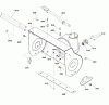 Murray 1695721 - 33" Dual Stage Snow Thrower (2009) Listas de piezas de repuesto y dibujos Auger Housing Assembly (2988353)