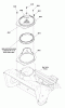 Murray 1696279-00 - Brute 22" Single Stage Snowthrower, 8.0HP (2012) Listas de piezas de repuesto y dibujos Chute Rotation Group - Manual (2988905)