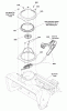 Murray 1696314-00 (SS22E) - Briggs & Stratton 22" Single Stage Snowthrower, 8HP (2012) Listas de piezas de repuesto y dibujos Chute Rotation Group - Remote (2988904)