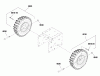 Murray C950-52133-1 (1696318-00) - Craftsman 30" Dual Stage Snow Thrower (2012) Spareparts Wheels & Tires Group (2990431)
