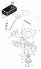 Murray 40541A - 40" Lawn Tractor (1997) Listas de piezas de repuesto y dibujos Engine Mount