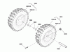 Murray C950-52913-0 (1695741A) - Craftsman 27" Dual Stage Snow Thrower (2009) (Sears) Listas de piezas de repuesto y dibujos Wheels and Tires Group (2988765)