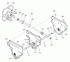 Murray ST0726 (626750x16C) - Frontier 26" Dual Stage Snow Thrower (2005) Listas de piezas de repuesto y dibujos Gear Case