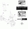 Murray 1695969 - 42" Single Stage Snowthrower Attachment Listas de piezas de repuesto y dibujos Miscellaneous Group (987379)
