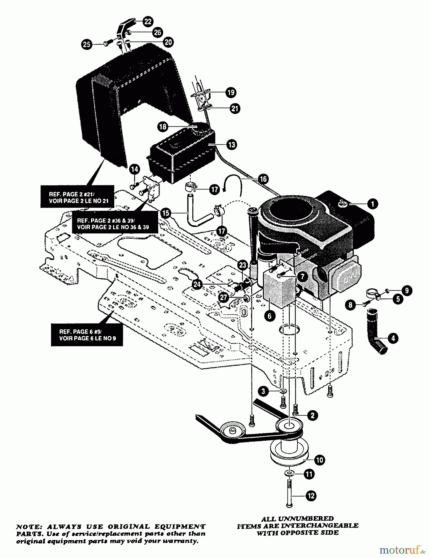 Murray Rasen- und Gartentraktoren G4315160 - Murray 43