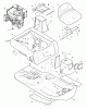 Murray 30545x92B - B&S/ 30" Rear Engine Rider (1999) (Walmart) Listas de piezas de repuesto y dibujos Body Chassis
