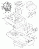 Murray 30550H - 30" Rear Engine Rider (1999) Listas de piezas de repuesto y dibujos Body Chassis
