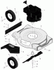Murray 201030x00A - 20" Walk-Behind Mower (2005) Listas de piezas de repuesto y dibujos Mower Housing Assembly