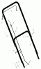 Murray 20103x25B - B&S/ 20" Walk-Behind Mower (1998) (Marchands) Listas de piezas de repuesto y dibujos Handle Assembly