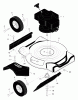 Murray 20103x25B - B&S/ 20" Walk-Behind Mower (1998) (Marchands) Listas de piezas de repuesto y dibujos Mower Housing Assembly