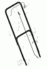 Murray 20103x30A - 20" Walk-Behind Mower (1999) Listas de piezas de repuesto y dibujos Handle Assembly