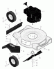 Murray 20104B - 20" Walk-Behind Mower (2000) Listas de piezas de repuesto y dibujos Mower Housing Assembly