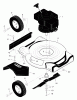 Murray 20112x194A - B&S/ 20" Walk-Behind Mower (2005) (Walmart) Listas de piezas de repuesto y dibujos Motor Housing Assembly